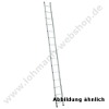 Straight ladder 13 steps = 3,67m