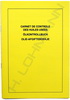 Oil record book yellow
