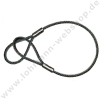 Wire rope sling 2 eyes Ø12 mm, l 2.0 m