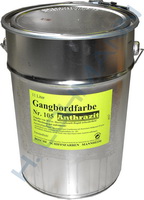 Gangboard paint anthracite 105  5 lt.