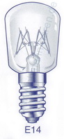 Lamp E14 24V 40W 28x65mm