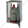 Gas cylinder cabinet GFK for 2 11kg-cyl.