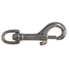 Snap hook with turn. ring 12mm
