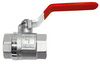 Ball valve water 1 1/4" (red)  i/i