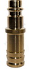 Brass plug - hose connection 13mm