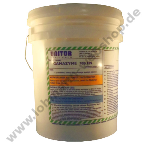 Unitor Gamazyme 700FN 12Kg Powder H. Lohmann Shipping and Industry Requirements