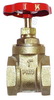 Shut-off valve brass 1"
