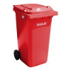 Dust bin 240 ltr. colour: red