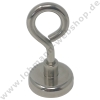 Hand magnet 32x18mm 30kg with eyelet