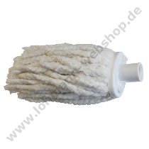 Mop without handle with plastic holder