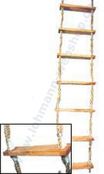 Embarkation ladder 12m 36 wood steps