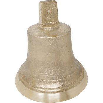 Bell brass 30cm rough - "Sea"