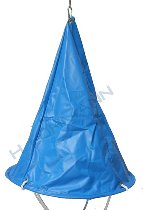 Signal cone tissue blue 60x60cm