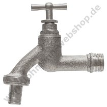 Wall faucet 1/2" with hose coupling