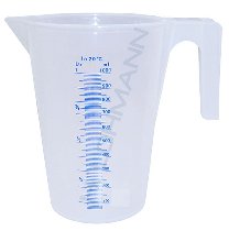 Measure jug 1 ltr. plastic 07062