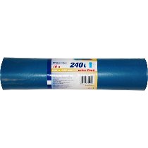 Müllsäcke 240 L. blau/per 10 St. 100x125cm