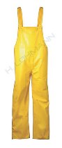 Rain trousers size 0 (S) 46/48 yellow