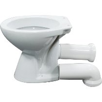 Toilet bowl white