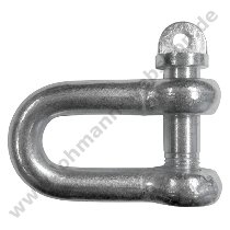 Shackle galv. DIN 82101 A 2 t
