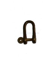 Shackle brass chain type M3