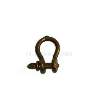 Bow shackle brass M4