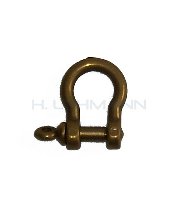 Bow shackle brass M5