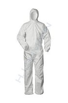 Disposable protective coverall XXL/white