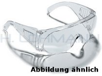 Schutzbrille Rahmen und Bügel klar