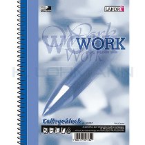Spiral back notebook A4 80sh., lined