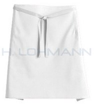 Cook's apron white waist type