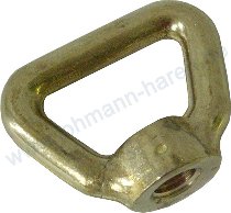 Bow nut brass DIN 80704 M16