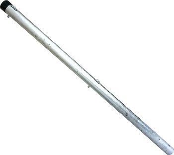 Railing stanchion galv. pipe 1 1/4", 1m