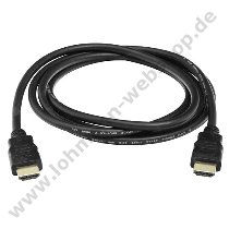 HDMI Kabel 2 Mtr. schwarz
