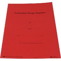 Log book "Controlled Drug Register"