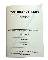 Waschkontrollbuch 4-sprachig Lohmann