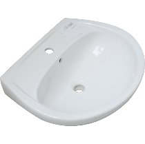hand wash basin white 60cm