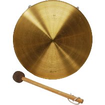 Fog gong Ø=50cm brass