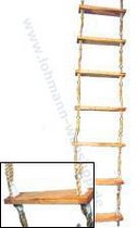 Embarkation ladder 18m 54 wood steps