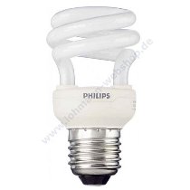 Energiesparlampe 220/240V 8W E27 Philips